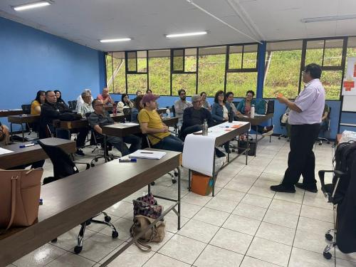 Jornada de integración y reflexión académica de la Escuela de Filología, Lingüística y Literatura, realizada el viernes 20 de setiembre, en la Estación Experimental Alfredo Volio Mata de la Universidad de Costa Rica.