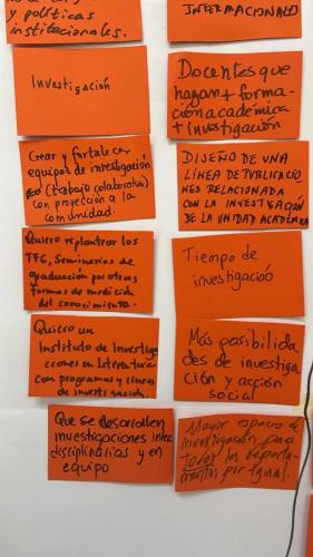 Jornada de integración y reflexión académica de la Escuela de Filología, Lingüística y Literatura, realizada el viernes 20 de setiembre, en la Estación Experimental Alfredo Volio Mata de la Universidad de Costa Rica.