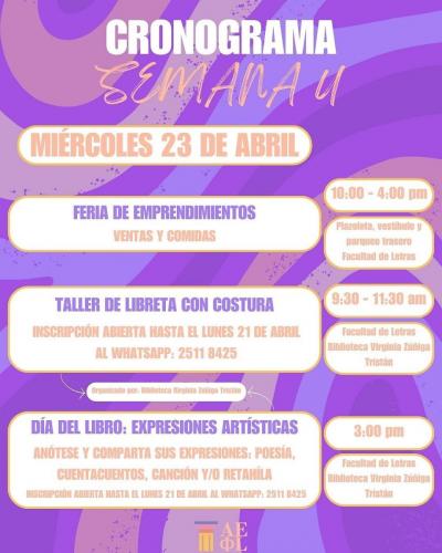 Semana U Actividades