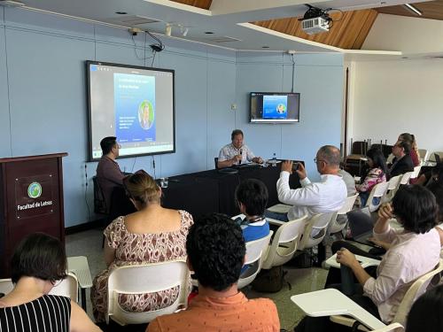 Conferencia «La originalidad de las coplas de Jorge Manrique», impartida por el Dr. Víctor de Lama de la Cruz, profesor catedrático de la Universidad Complutense de Madrid, celebrada el lunes 12 de mayo, 2025.