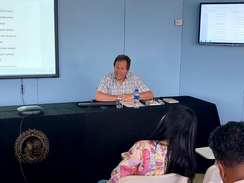 Conferencia «La originalidad de las coplas de Jorge Manrique», impartida por el Dr. Víctor de Lama de la Cruz, profesor catedrático de la Universidad Complutense de Madrid, celebrada el lunes 12 de mayo, 2025.